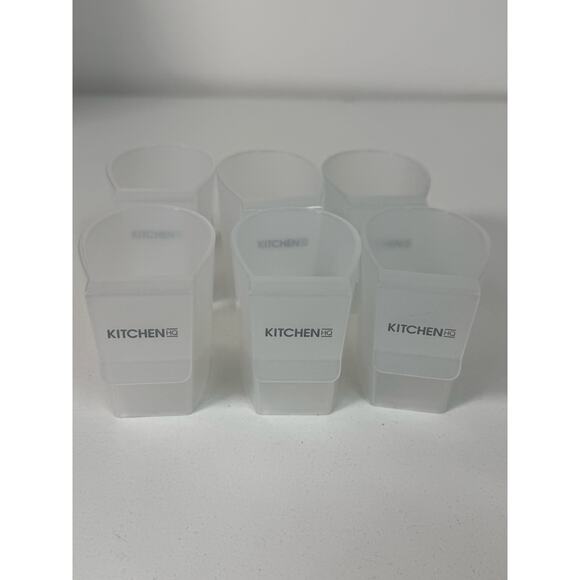 Upside Down Condiment Bottle Holder (Set of 6) for Refrigerator Ketchup Mayo - Picture 6 of 6